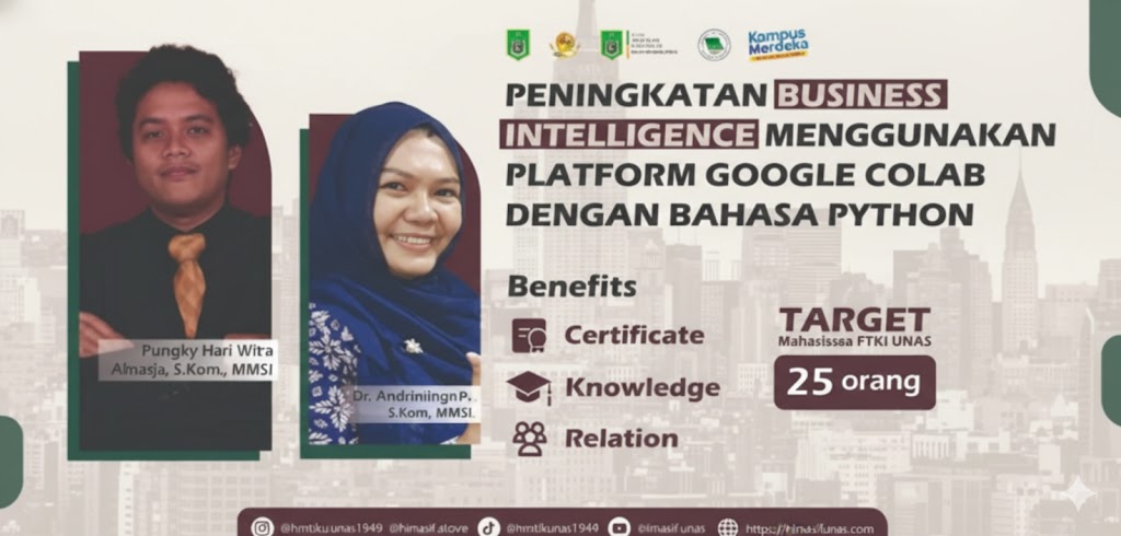 Peningkatan Business Intelligence pada Platform Google Colab Menggunakan Bahasa Python